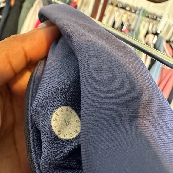 Lululemon Colour Me Ombre Crop 21"Midnight Navy/Gatsby Blue/Visto Blue | SIZE 4 - Picture 6 of 12